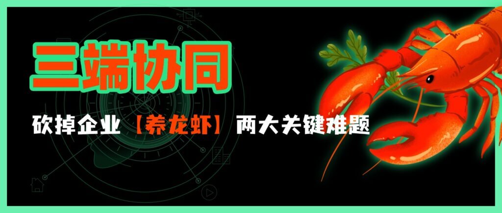 一套方案砍掉企业“养龙虾”两大关键难题！